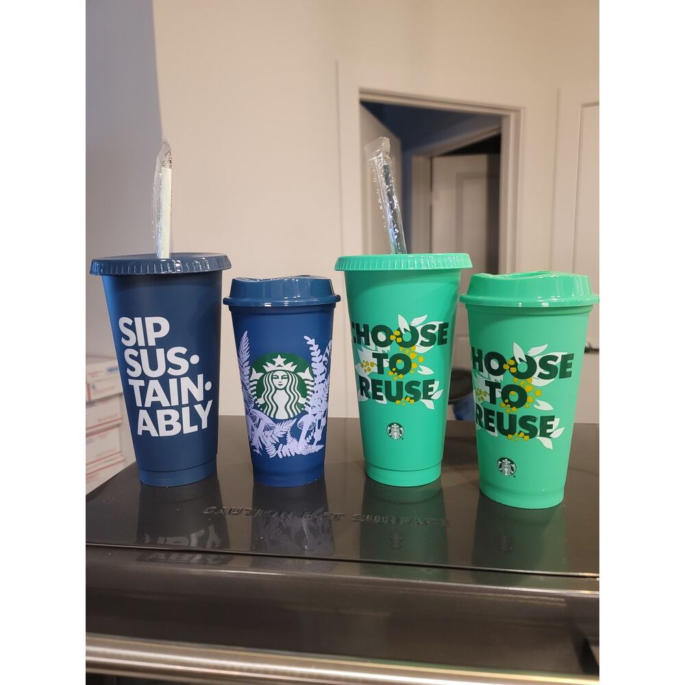 Starbucks Earth Day Cups + Mushroom Cups